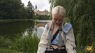 Hunt4k cute blonde babe craves huge cock