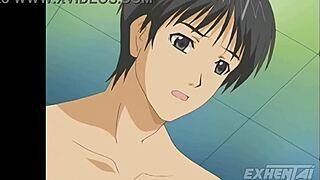 I cum in her tight pussy roughly.