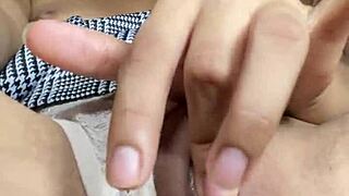 Cute Innocent Face Masturbates Her Tight Pussy To Orgasm