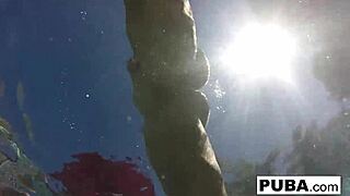 Olivia Has Some Summer Fun In The Pool