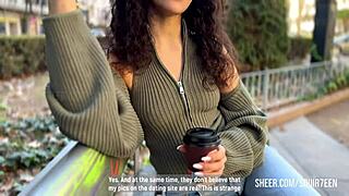 Curly slut lets me dominate her