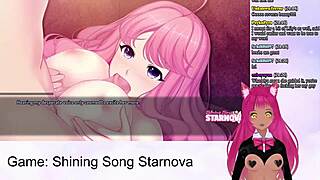 Vtuber Lewdneko Plays Shining Song Starnova Bonus