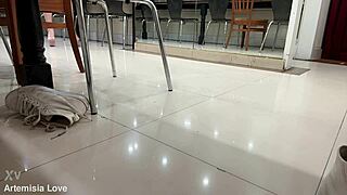 Artemisia Love Wearing Sexy High Heels For Strippers