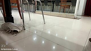 Artemisia Love Wearing Sexy High Heels For Strippers