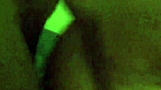 Vintage amateur blue film