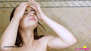 Cute Teen Shower Scene