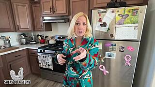 Massaging My Step Mother In Law - Jane Cane Shiny Cock Films