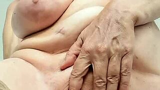 Mature Striptease & Toy Play Close-Up