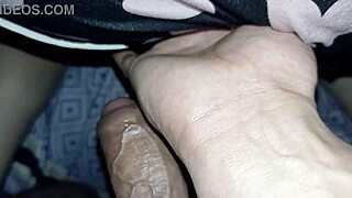 Hey, this pervert hijastra gets cumshot on her ass