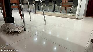 Artemisia Love Wearing Sexy High Heels For Strippers