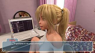 Rosie tells her dad she wants to go to the beach