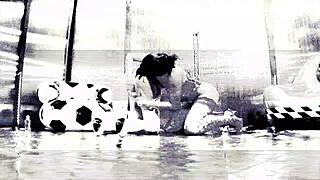 Oiled Lolly And Amber In Lesbian Fuckfest!