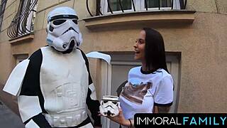 The Dominant Guy Butt Fucks Her Roughly In Cosplay