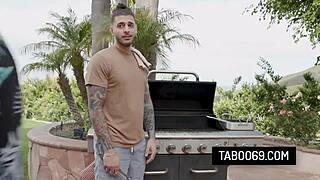 Step-Family Barbecue Turned Anal