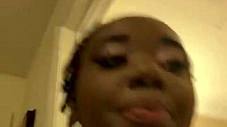 Skinny Black Prostitute from Connecticut Offers to Sleep with Anyone in Homemade Video