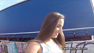 Deepthroating And Fucking Outdoors In Spain