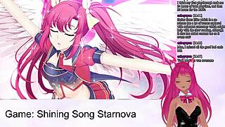 Vtuber Lewdneko Plays Shining Song Starnova Bonus