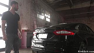 Dude Roughly Bangs Adorable Juliette March Tied Up in BDSM Bondage