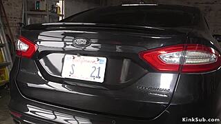 Dude Roughly Bangs Adorable Juliette March Tied Up in BDSM Bondage