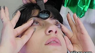 flirty teen brought to asshole asylum for brutal treatment