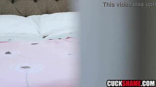 Cuckold Hubby Watches Wife Cheat with Big Cock