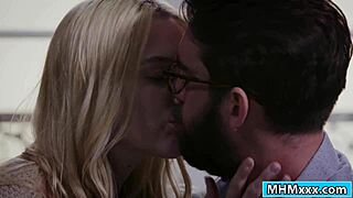 Kenna James Deepthroats Voyeur's Monster Cock