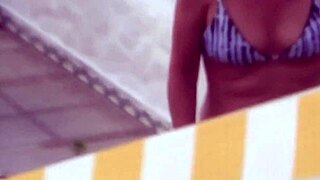 At The Beach Stepson Cums Three Times In My Hairy Pussy The Same Day