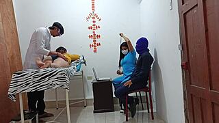 Foursome With Patients - Having Sex In The Doctors Office - Homemade Porn Roleplay