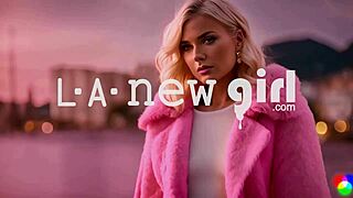 brown-haired stunner gets fucked at a modeling audition with pov swallow