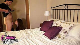 british teen 18+ sucks dick and gets fucked