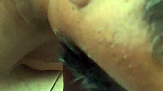 Sucking Black Shemale's Big Cock