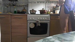 im watching cute teen ass play in kitchen after sex