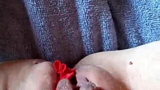 Gretala's Big Hair Italian Pussy