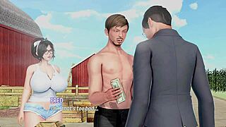 maxs life temporada 4 cap 241 - fucking milf with big tits in kitchen