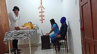 Foursome With Patients - Having Sex In The Doctors Office - Homemade Porn Roleplay