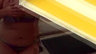 At The Beach Stepson Cums Three Times In My Hairy Pussy The Same Day