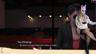 Golden boy 32 - busty milf chocking on a dildo