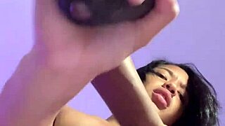 brunette says goodbye to stepbrother with deepthroat