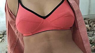 Hot desi indian schoolgirl gets her tight pussy fucked with dirty talk in hindi audio, beautiful and sexy in mms