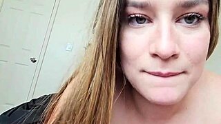 busty 18+ step sister lets me cum inside her.