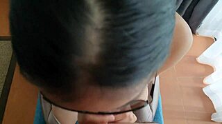 Hot Asian Teen Asks, 'Want A Sloppy Blowjob POV?'
