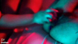 Girls exploring a barefoot feet fantasy together