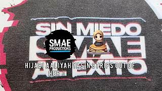 Muslim Aaliyah Yasin Strips Abaya and Reaches Orgasm