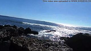 chatting about that african prostitute flaunting her ass on the nudist beach