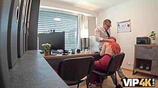 Vip4k Redhead Slut Miss Olivia Came To Suck A Cock To Open A Webcam Studio 😏