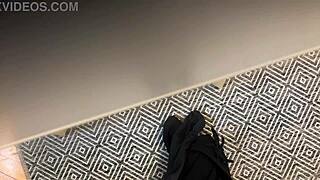 tiny violeta grey howls and shivers through orgasms