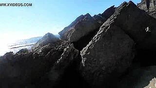 chatting about that african prostitute flaunting her ass on the nudist beach