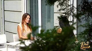 kira queen gets recorded in hot lesbian sex by a stalker 😏