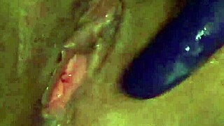 hot wet latina plays with creamy pussy