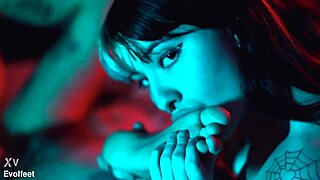 Girls exploring a barefoot feet fantasy together